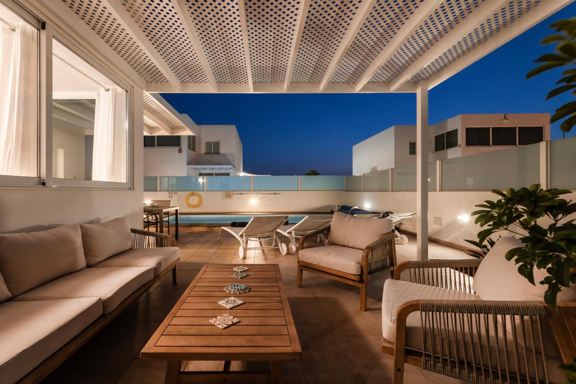 Villa Atlantica - Heated Pool In Playa Blanca Bagian luar foto